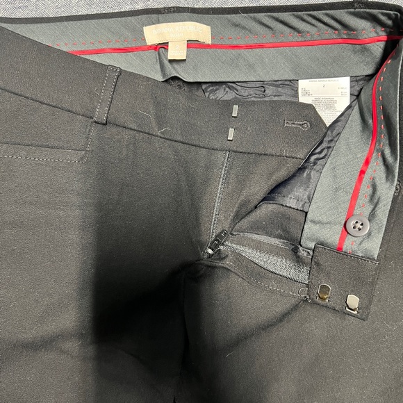 Black size 2 dress pants pockets on front and back - Picture 1 of 3